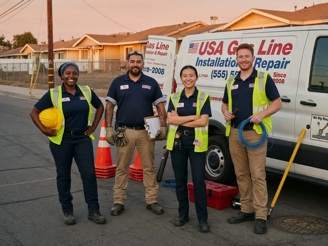 Gas Line Installation company in Fischer, TX